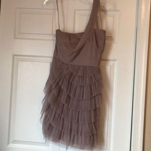 BCBG one shoulder dress